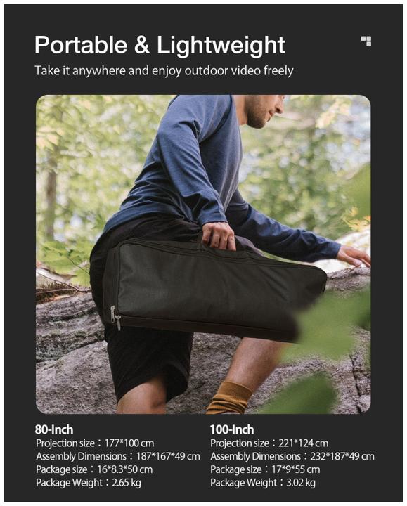 Image du produit BlitzWolf BW-VS6 (100", 16:9)