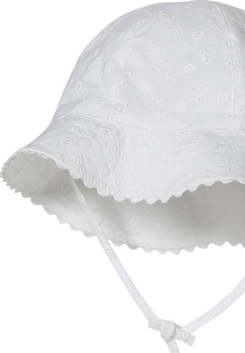 Image du produit Vertbaudet Chapeau de soleil bébé fille avec broderies ajourées (W44/L47)