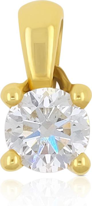 Image du produit Muau Pendentif (Or jaune, Or blanc, en or rose ou tout simplement en argent. Discret, mais qui attire le regard, l'un de nos bijoux préférés de la boutique de bijoux en ligne le pendentif 4 poignées serti de diamants 0.40ct. or jaune 750 dans la couleur or jaune. Bijoux)