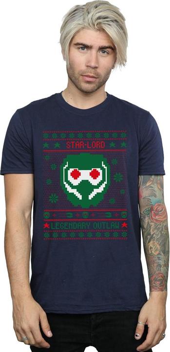 Produktbild Guardians Of The Galaxy Vol. 2 Star Lord Fair Isle TShirt (XL)