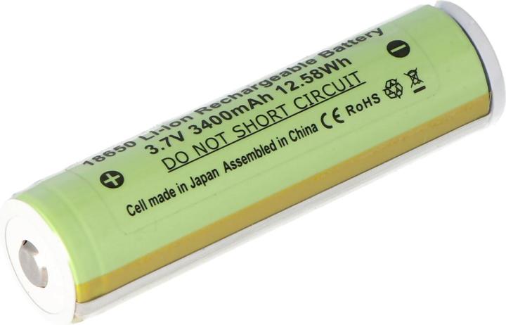 Immagine prodotto Panasonic batterie industriali per la batteria NCR18650B (1 pz., 18650, 3400 mAh)