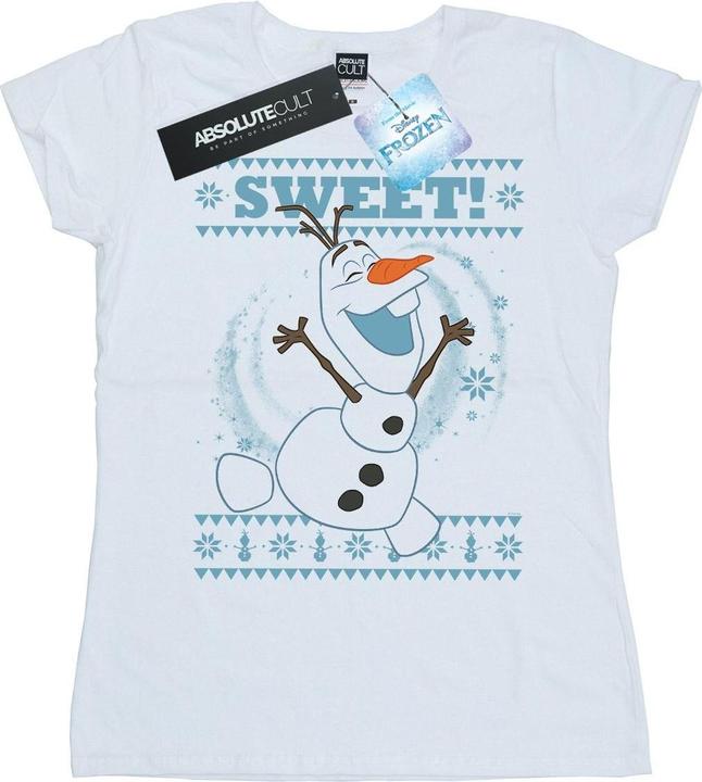 Disney Frozen Olaf Sweet Christmas TShirt (L)