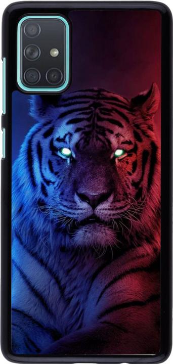 Produktbild PhoneLook Hülle Tiger Blue Red (Samsung Galaxy A71)