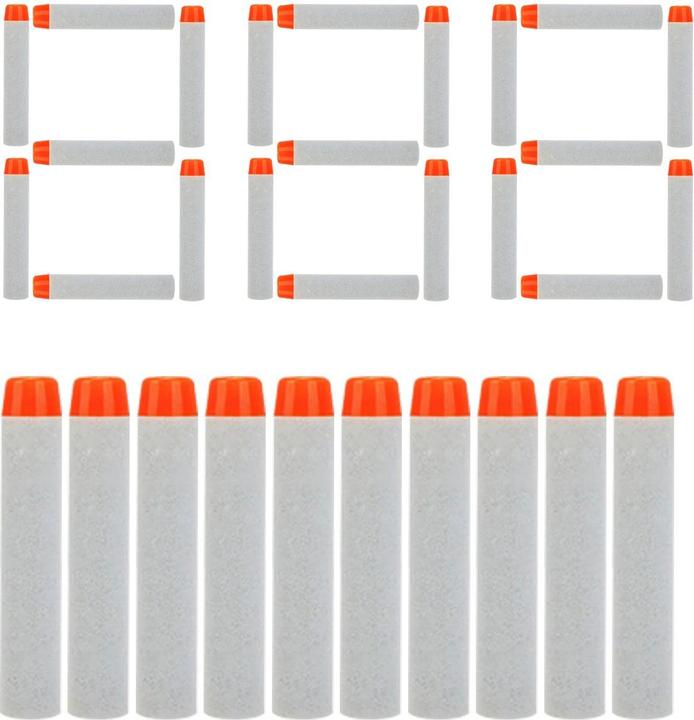 Actual product image König Design 880 Soft refill foam darts Elite Clip for NERF N-Strike replacement darts