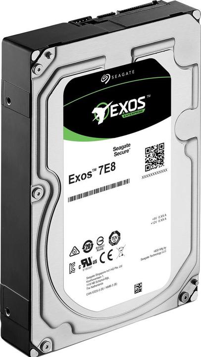 Actual product image Seagate Exos 7E8 512n (4 TB, 3.5", CMR)