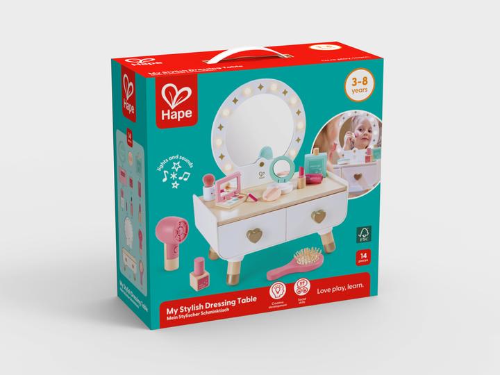 Produktbild Hape Mein stylischer Schminktisch (33.4 x 41 x 21.5 cm)
