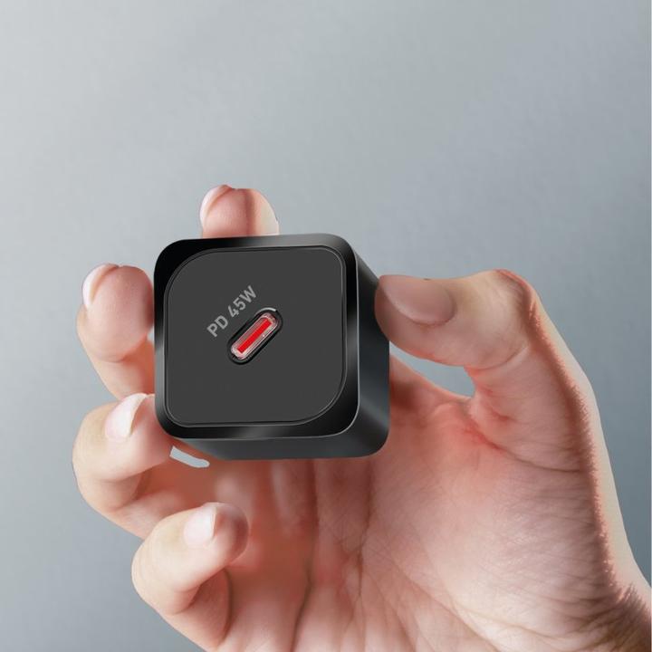 Actual product image SBS Charger GaN USB-C PD 45W black (45 W)