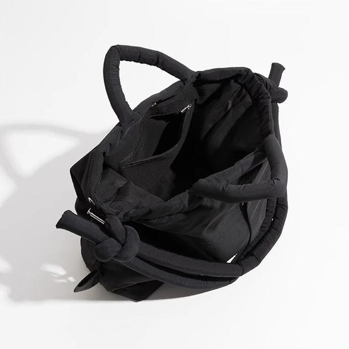 Actual product image Only-Bags.Store Casual Nylon Padded Tote Bag Designer Soft Puffer Shoulder Crossbody Bags Simple