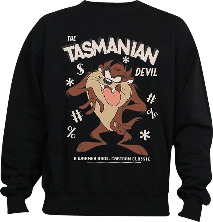 Immagine prodotto Looney Tunes Felpa Diavolo della Tasmania Vintage Uomo (3XL)