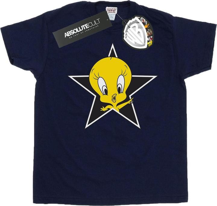 Immagine prodotto Looney Tunes Tweety Pie Star Maglietta Ragazze (140, 146)