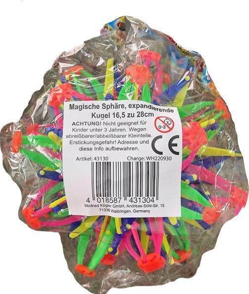 Produktbild Kögler Magische Sphäre, expandierende Kugel, 15 zu 28cm