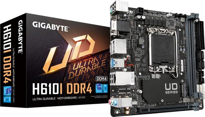 Actual product image Gigabyte H610I DDR4 (LGA 1700, Intel H610 Express, Mini-ITX)