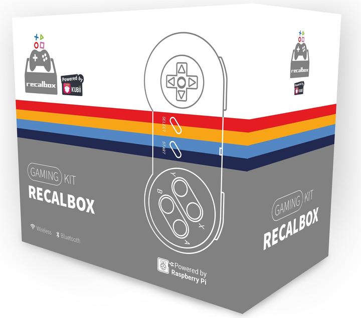 Image du produit HutoPi Kit de jeu Raspberry Pi 5 RECALBOX version