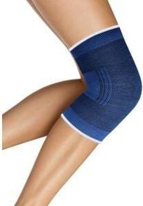 Image du produit Wundmed Elastische Sportbandage blau Kniestütze Grösse S (S)