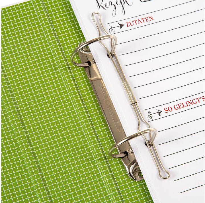 Actual product image Goldbuch Recipe Folder 22x17 Wildflowers (21 x 22 cm, Lined, Hardcover)
