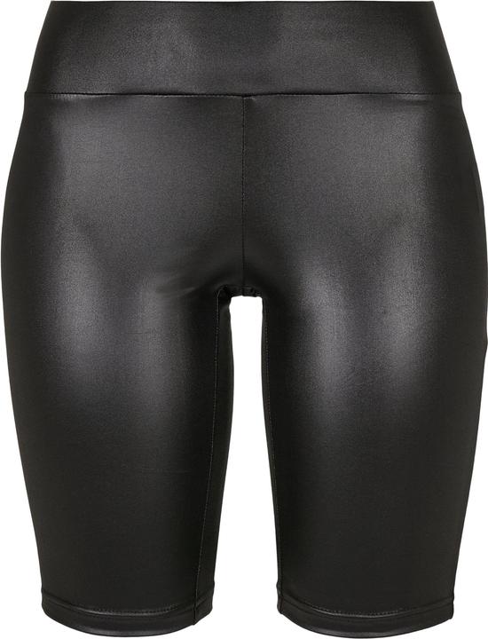 Actual product image Urban Classics Ladies Imitation Leather Cycle Shorts (L)