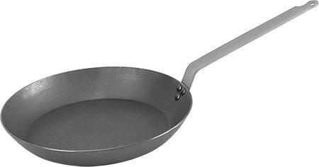 Immagine prodotto de Buyer CARBONE PLUS Padella rotonda alla lionese Ø 26cm, a induzione (26 cm, Padella per friggere, Acciaio)