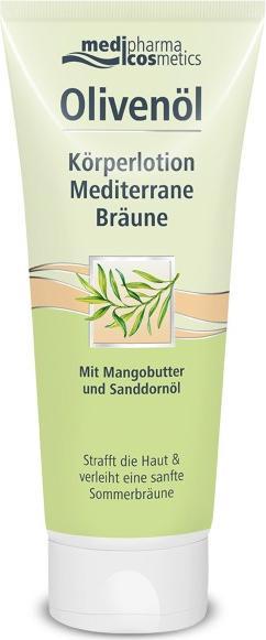 Produktbild Medipharma cosmetics Olivenöl Körperlotion Mediterrane Bräune, 200 ml Lotion (Körperlotion, 200 ml)