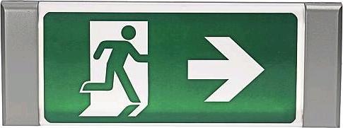 Actual product image EGB LED emergency and escape sign luminaire 125125lm 3,6V1Ah NiCd 3,8Winkl. 4