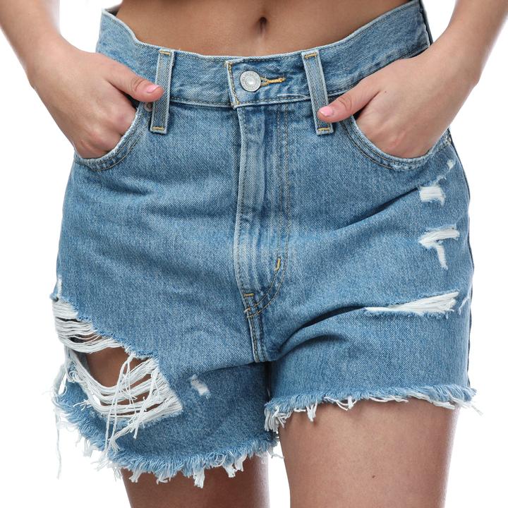 Immagine prodotto Levis Pantaloncini Vita Alta Mamma Donna (26)