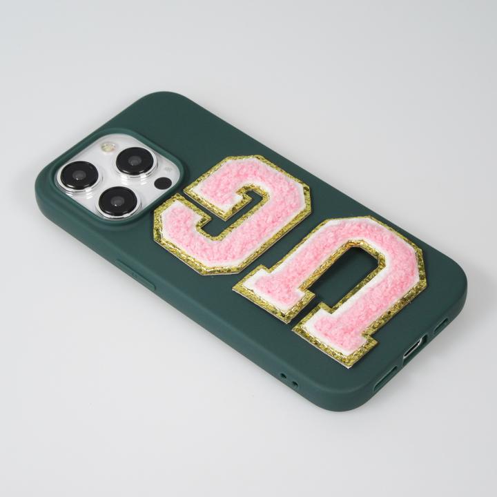 Produktbild PhoneLook Sticker Aufkleber für Handy/Tablet/Computer 3D gestickt Buchstabe M