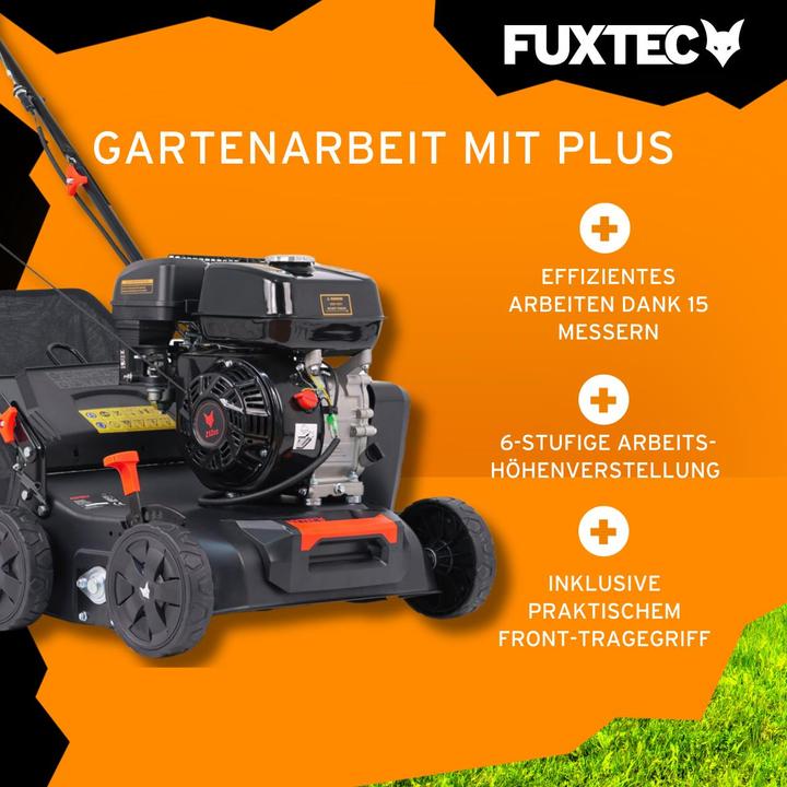 Actual product image Fuxtec FX-BV240ECO petrol scarifier
