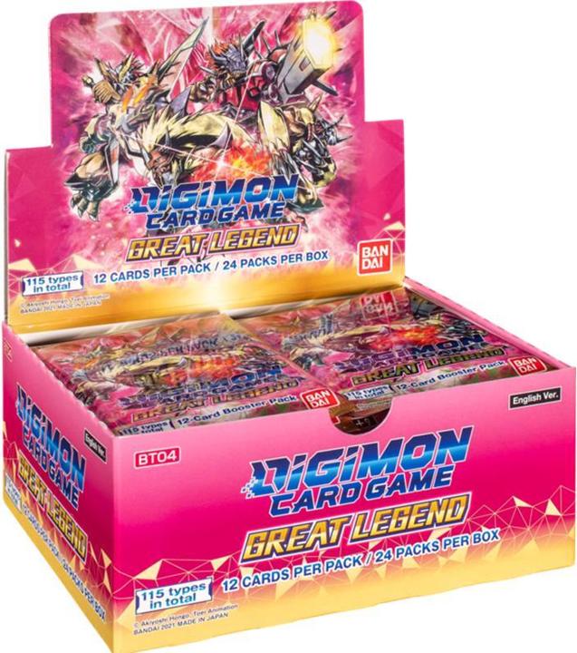Immagine prodotto Digimon Booster Display - Version 4.0 (Inglese, Display del booster)