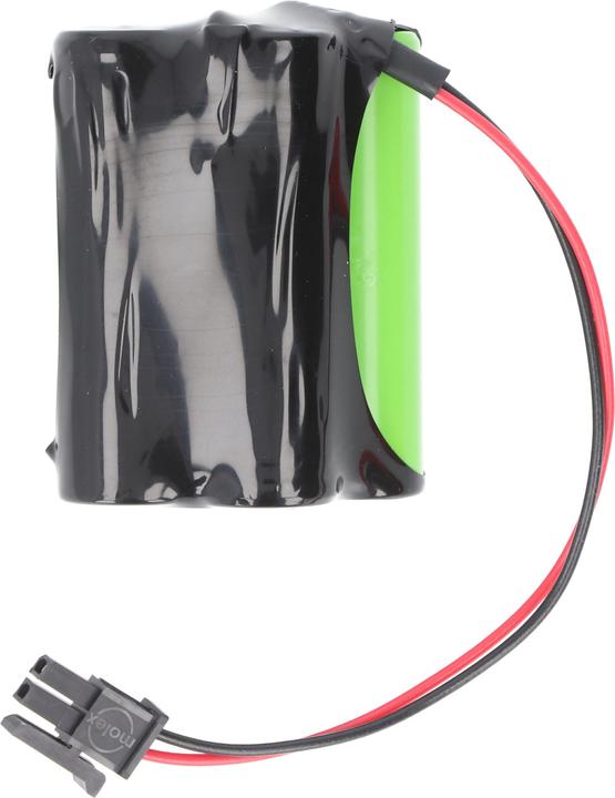 Actual product image XCell Emergency light battery NiMH 4.8V 1100mAh F2+2 Mignon AA with 150mm cable & plug replaces Inotec (1 pcs., Device specific, 1100 mAh, Battery + charger)