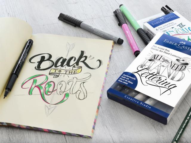 Actual product image Faber-Castell Pitt Artist (Multicoloured, 4 x)