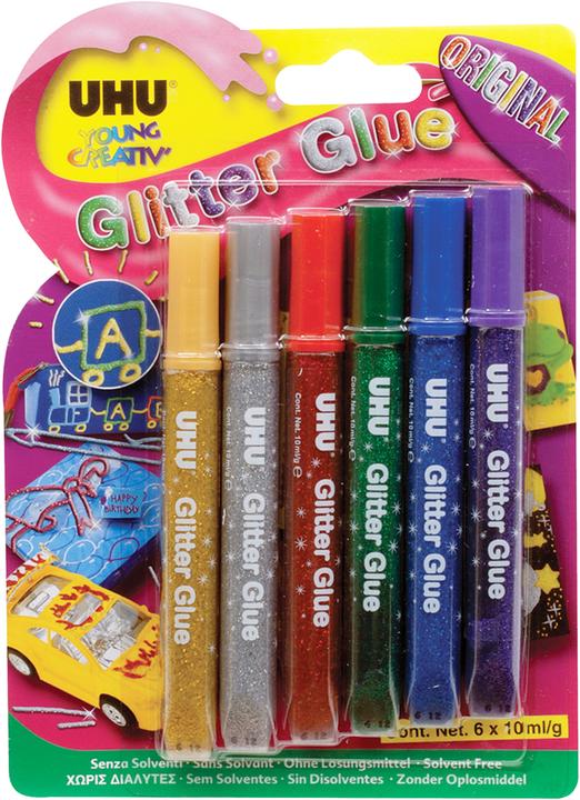 UHU Glitter Glue Sticks Original (100 g, 10 ml)