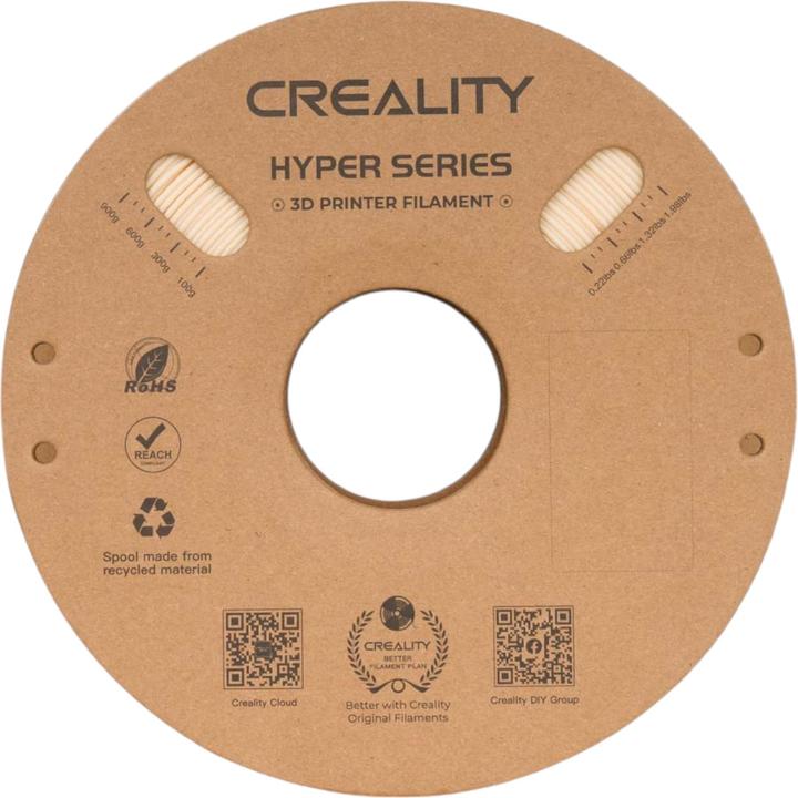 Image du produit Creality Hyper PLA (PLA, 1.75 mm, 1000 g, Beige)