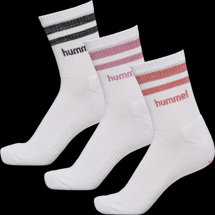 Actual product image hummel hmlRETRO LUREX 3-PACK SOCKS MIX (35 - 38)