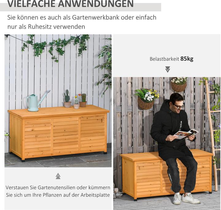 Produktbild Outsunny Gartentruhe
