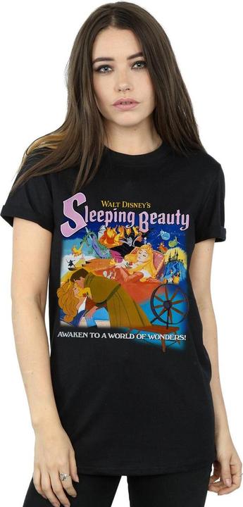 Immagine prodotto Disney Sleeping Beauty Collage Poster Maglietta Ampia Donna (L)