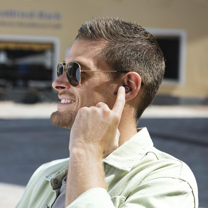Produktbild Hama Bluetooth®-Kopfhörer Spirit Unchained, True Wireless Earbuds, ENC, FC, BL (ANC, 16 h, Kabellos)