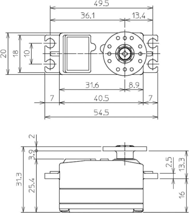 Image du produit Futaba Avions servo A400