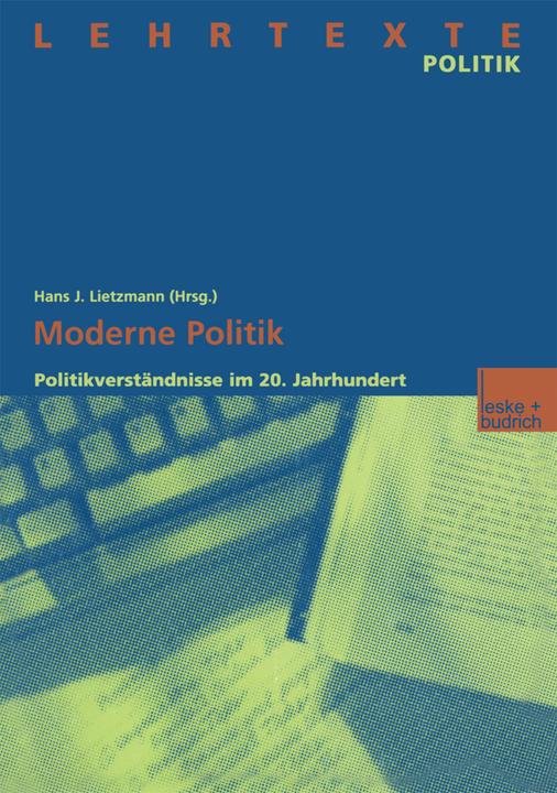 Produktbild Moderne Politik (Hans J. Lietzmann, 2012)