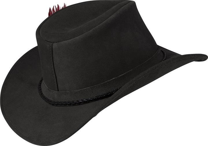 Image du produit Joe Browns Embroidered Leather Fedora (Taille unique)