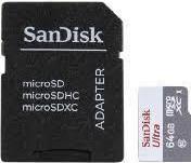 Actual product image SanDisk Ultra (64 GB, microSDXC, U1, UHS-I)