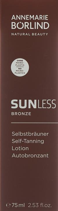 Produktbild Annemarie Börlind Sunless Bronze (Selbstbräunungscreme, 75 ml)