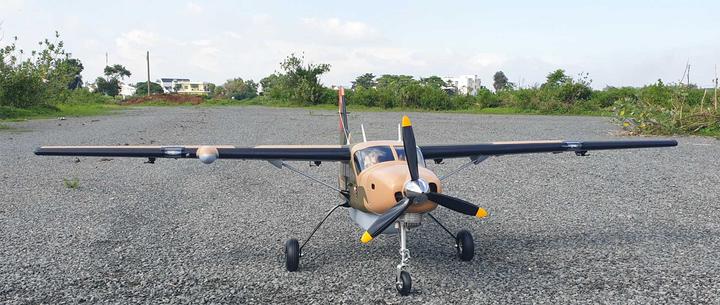 Actual product image Seagull Models cessna 208 grand caravan ex 85" 45cc "military" (Scale Helicopter)