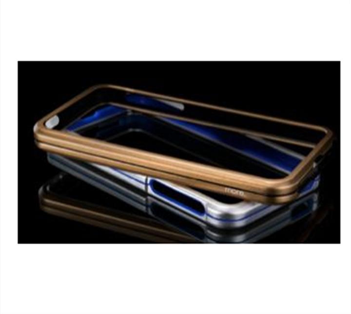 Image du produit more. Pare-chocs en métal blindé pour iPhone 5/5S/SE Bronze/Noir (Apple iPhone 5, Apple iPhone 5s, Apple iPhone SE)