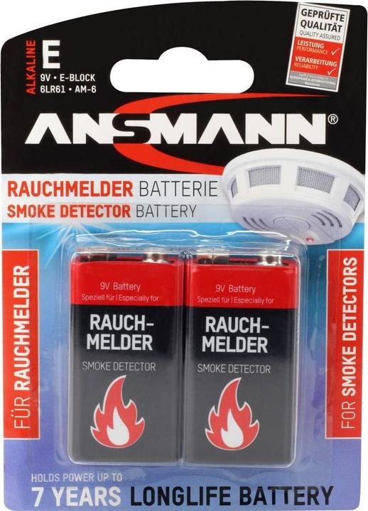 Immagine prodotto Ansmann Pila (2 pz., 9V Block)