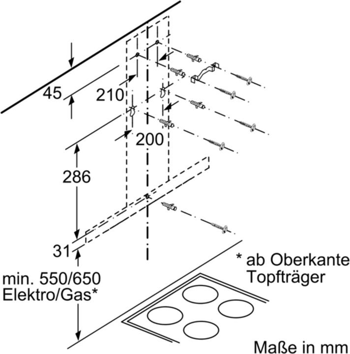 Produktbild Bosch Hausgeräte DWB97IM50 (Wandhaube)