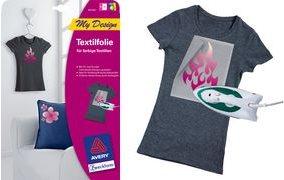 Actual product image Avery Textile film for light textiles