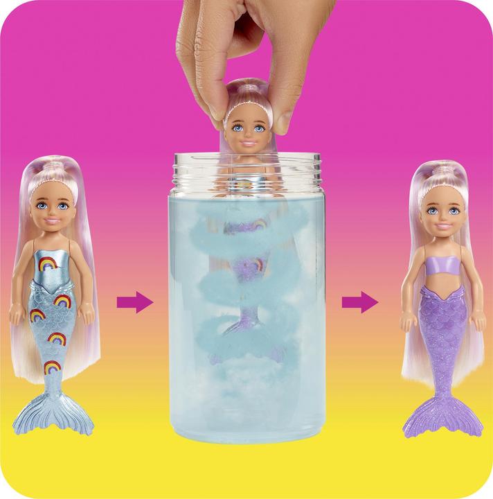 Produktbild Barbie Color Reveal Rainbow Mermaids Chelsea