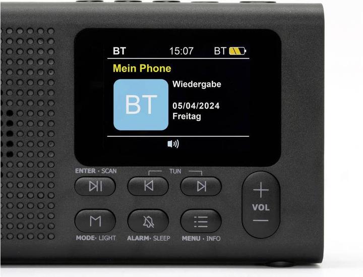 Actual product image Dynavox World receiver DAB+, FM Bluetooth®, DAB+ Black (FM, DAB+, Bluetooth)