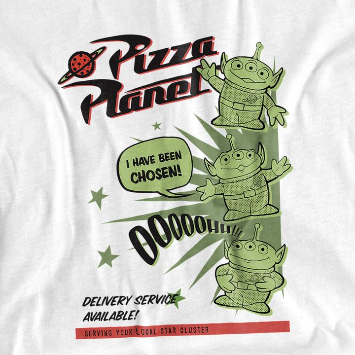 Actual product image Toy Story Mens Pizza Planet Alien T-Shirt (XL)