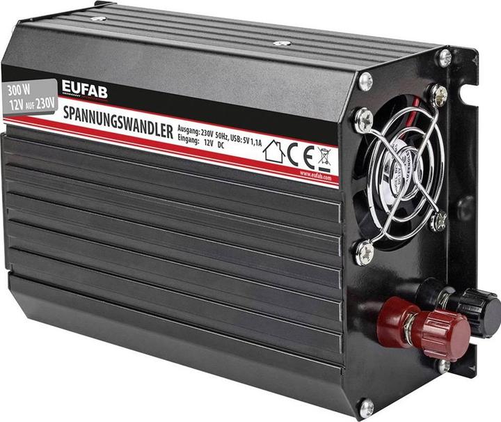 Image du produit Eufab Convertisseur de tension 300w 12 vers 230v