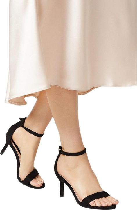 Actual product image Dorothy Perkins Womens/Ladies Tasha Barely There Stiletto Heel Sandals (36)